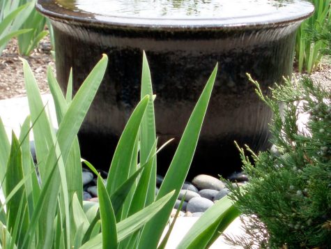 Formal water feature